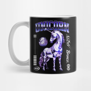 Neon Y2K Unicorn Mug